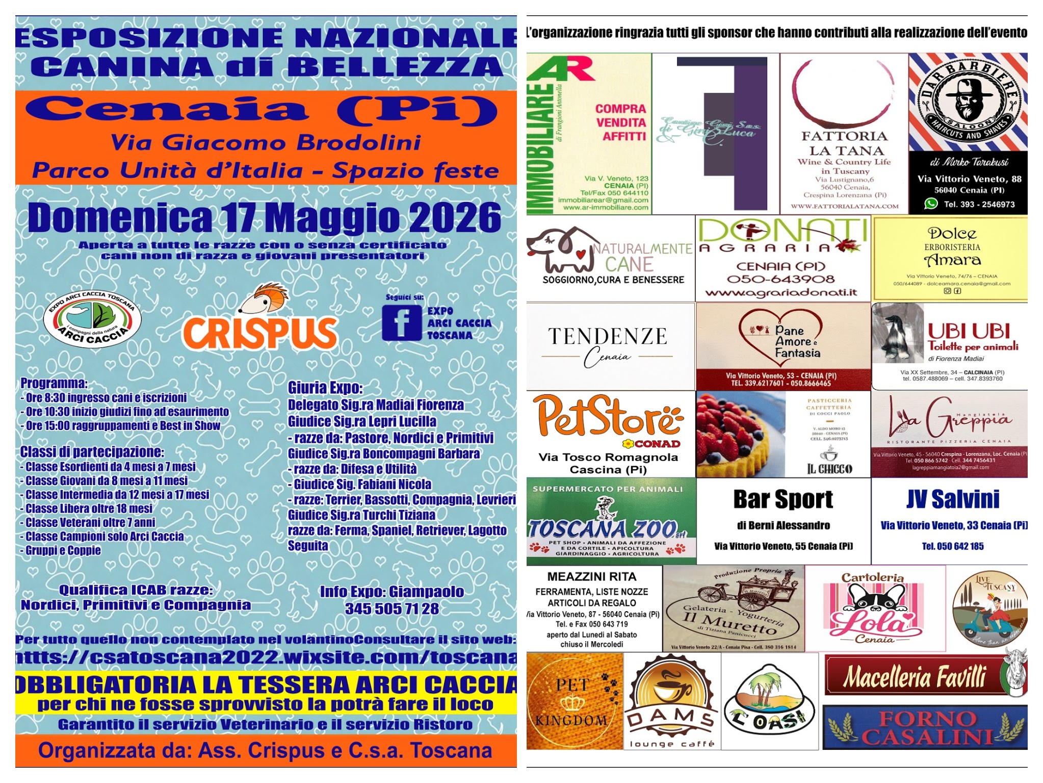 ESPOSIZIONE NAZIONALE CANINA DI BELLEZZA